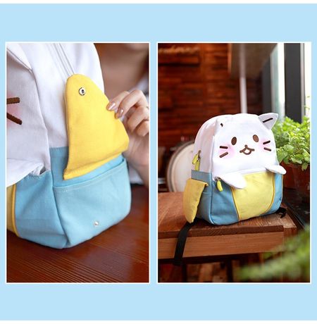 Рюкзак Кот в банане Бананька (Bananya) изображение 5