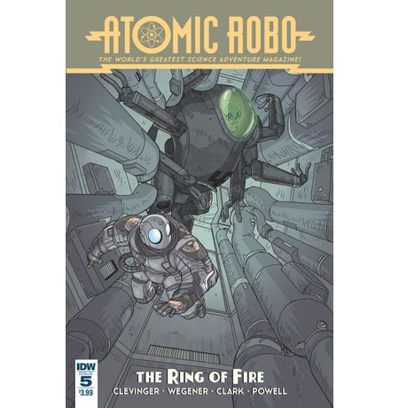 Atomic Robo and the Ring of Fire #5