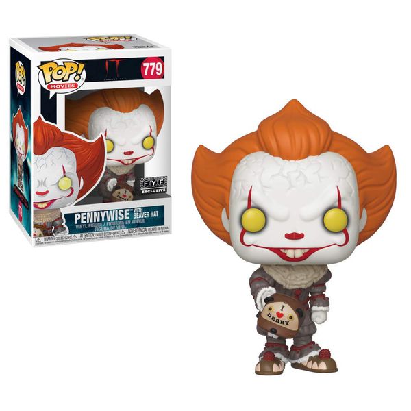 Фигурка Funko POP! Пеннивайз с кепкой I Love Derry - Оно 2 ЭКСКЛЮЗИВ (Pennywise Beaver Hat)