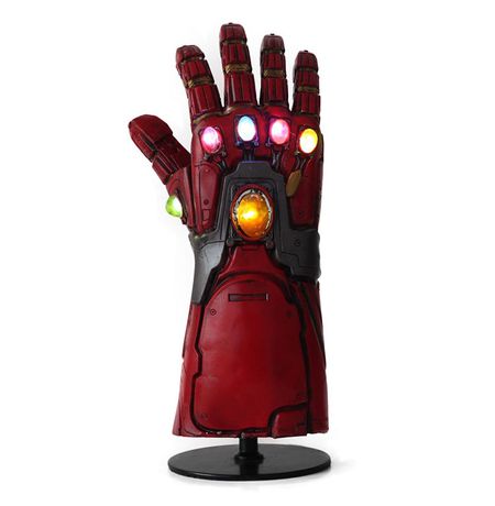 Перчатка Бесконечности Железный Человек (The Infinity Gauntlet Iron Man) с подстветкой