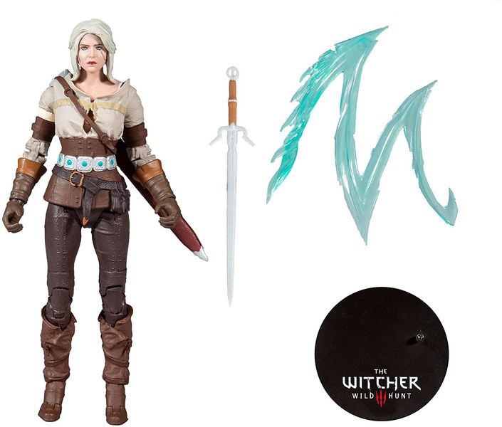 Фигурка Ведьмак - Цири (The Witcher - Ciri) McFarlane 18 см лицензия изображение 2
