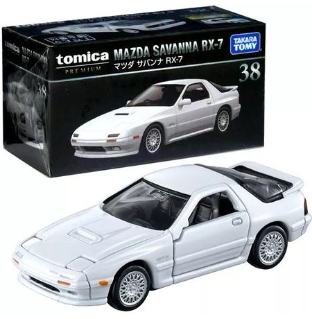 Коллекционная металлическая (Die Cast) модель Takara Tomy Premium - Mazda RX-7 Savanna, 1:64 изображение 3