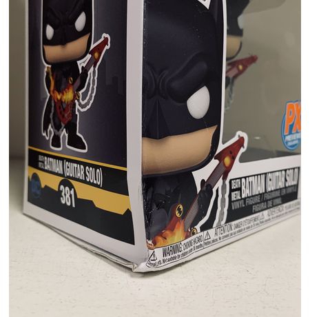 Фигурка Funko POP! Бэтмен Гитарное соло (Death Metal Batman Guitar Solo) Exc УЦЕНКА изображение 2