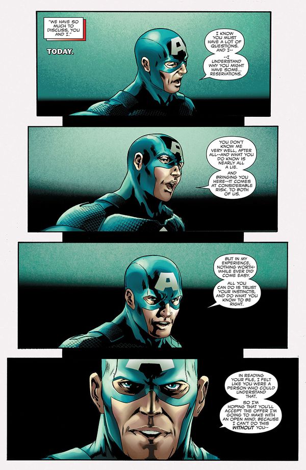 Captain America: Steve Rogers #4 (Civil War II) изображение 4