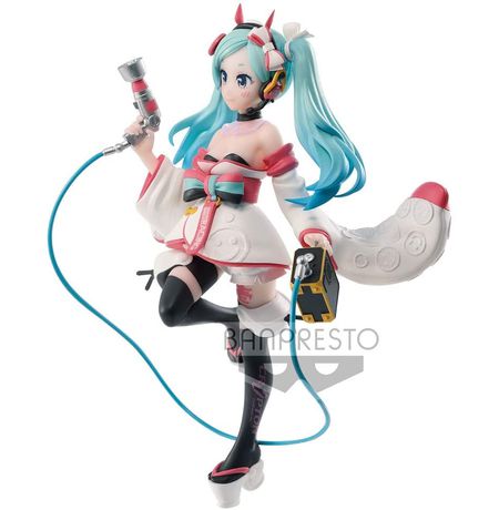 Фигурка Хатсуне Мику в кимоно (Hatsune Miku Espresto Racing Miku 2020) 20 см изображение 2