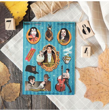 Наклейки Реальные упыри 2, стикеры NKS Mini