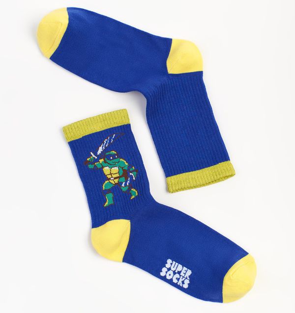 Носки SUPER SOCKS TMNT - Леонардо (размер 40-45)