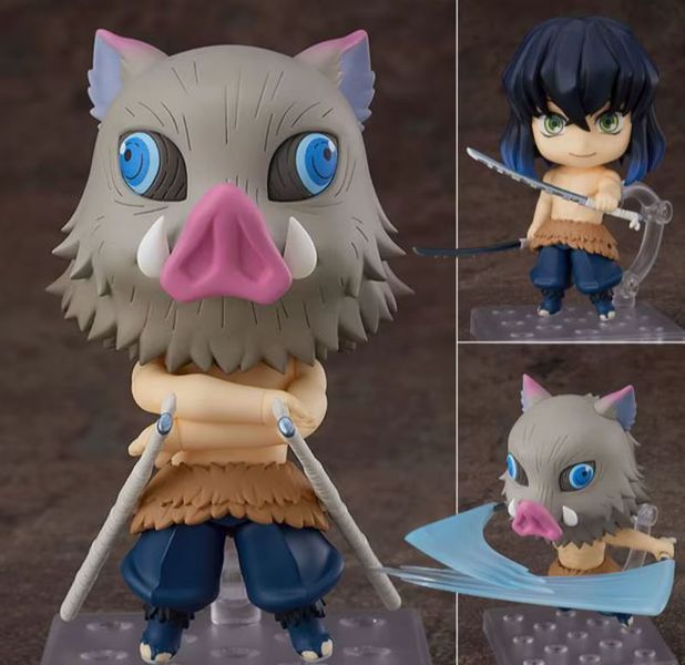 Фигурка Клинок рассекающий демонов - Иноске Хашибира (Demon Slayer) Nendoroid копия