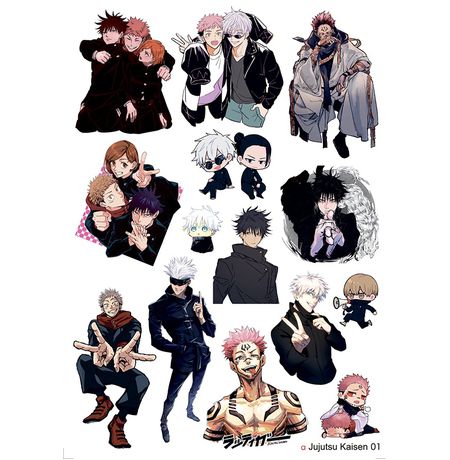 Набор стикеров Магическая битва 01 (E&L Print Work)