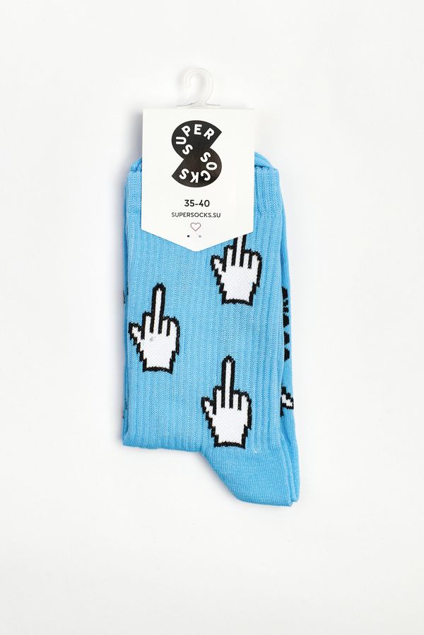 Носки SUPER SOCKS Курсор Фак (размер 35-40) изображение 3
