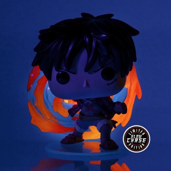 Фигурка Funko POP! One Piece - Луффи Красный Ястреб (Luffy Red Hawk) AAA Anime Exc GITD CHASE изображение 2
