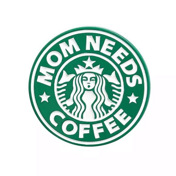Значок Mom Needs Coffee