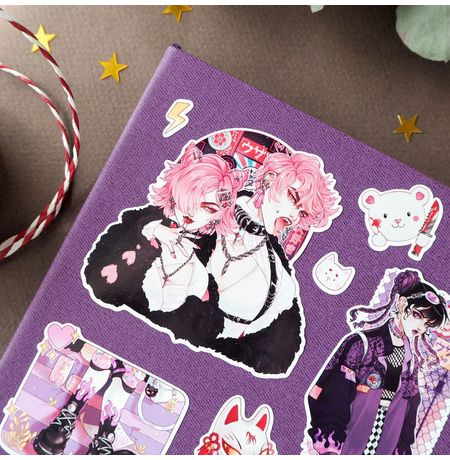 Стикеры Аниме Харадзюку наклейки NKS изображение 5