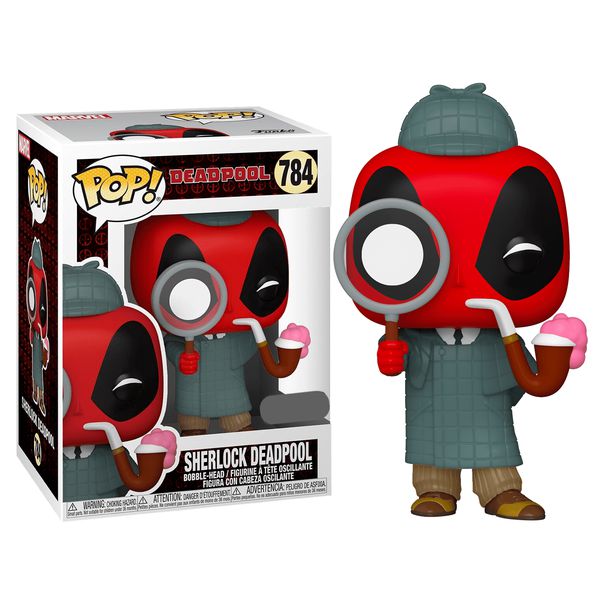 Фигурка Funko POP! Дэдпул Шерлок Эксклюзив (Deadpool Sherlock Special Edition)
