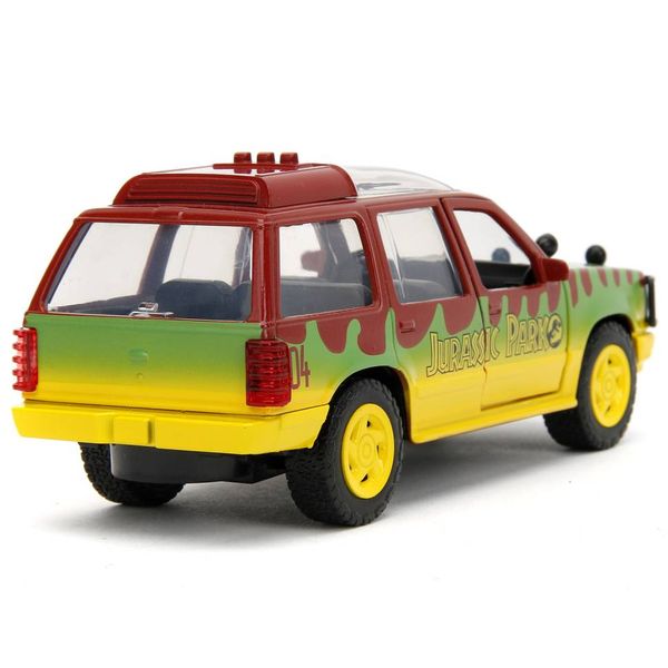 Модель машинки Парк Юрского Периода - Ford Explorer 1:32 (Jurrasic Park - Hollywood Rides) изображение 4
