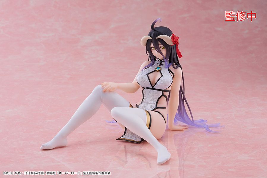 Фигурка Оверлорд - Альбедо (Overlord - Albedo Desktop Cute Chinese Dress Ver.) 13 см лицензия изображение 2