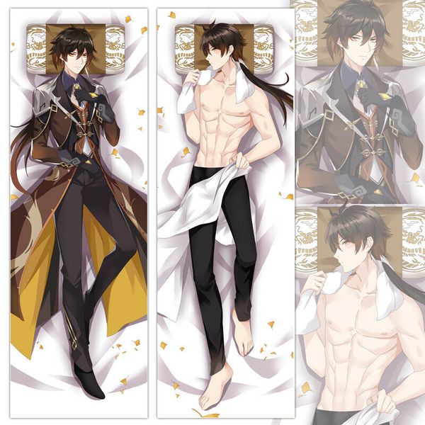 Дакимакура Геншин Импакт - Чжун Ли (Genshin Impact - Zhongli)