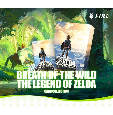 Коллекционные карточки Легенда о Зельде Premium 3 штуки в бустере (The Legend of Zelda)