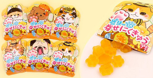 Мармелад Senjaku Счастливые Лапки, мед и лимон