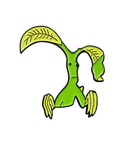 Значок Лечурка Ньюта Саламандра (пин металл) 3,5х3,8 см