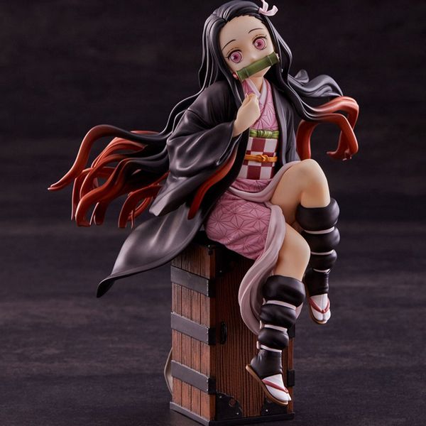 Фигурка Клинок рассекающий демонов - Незуко Камадо с коробкой (Demon Slayer Kimetsu no Yaiba)