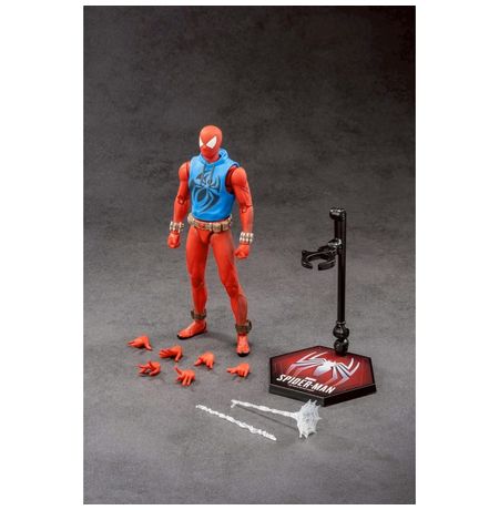 Статуэтка подвижная Бен Рейли: Алый Паук (Scarlet Spider ZD Toys) 19 см лицензия изображение 4