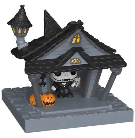 Фигурка Funko Bitty POP! Джек Скелингтон в доме - Кошмар перед Рождеством  (Jack Skellington) изображение 2