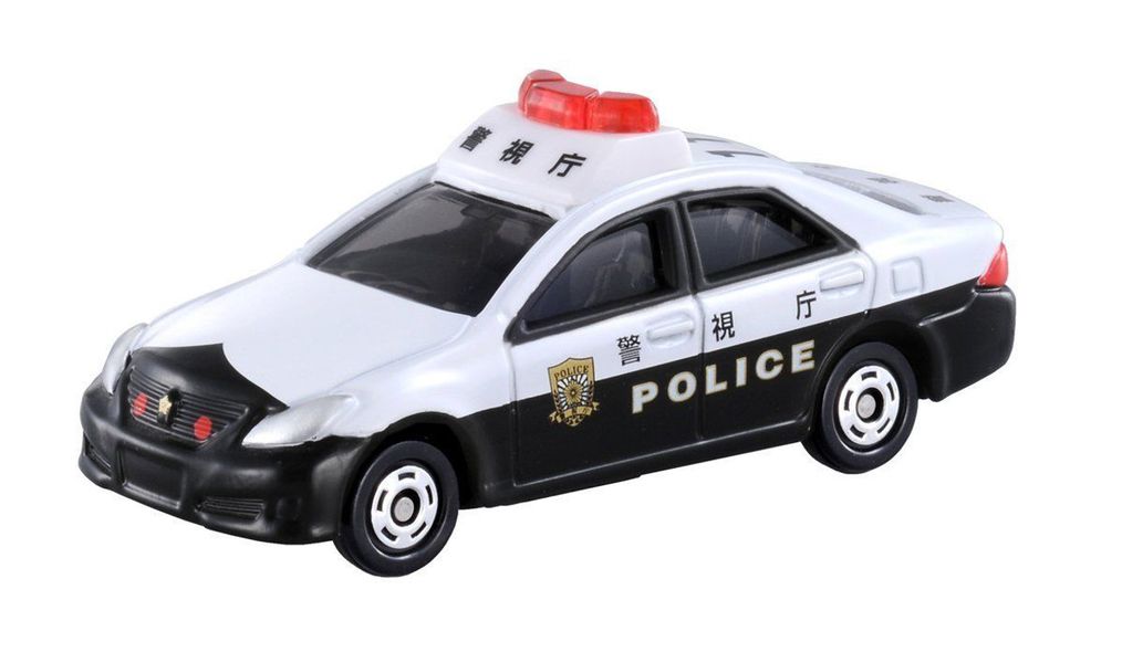 Коллекционная металлическая (Die Cast) модель Takara Tomy - Toyota Crown Patrol Car, 1:69 изображение 2