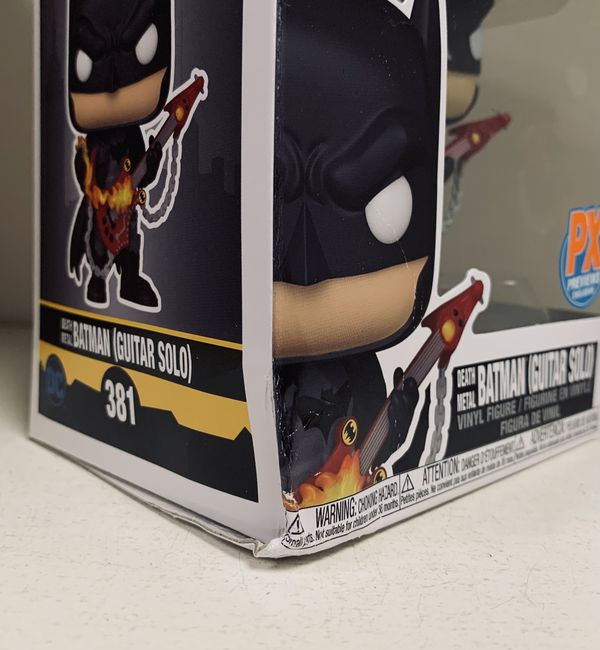 Фигурка Funko POP! Бэтмен Гитарное соло (Death Metal Batman Guitar Solo) Exc УЦЕНКА изображение 2