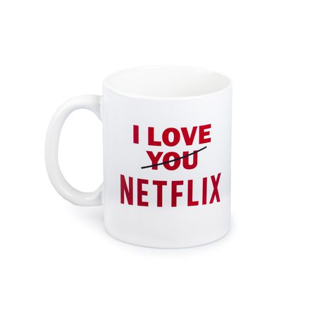 Кружка Я люблю Netflix (I Love Netflix) УЦЕНКА