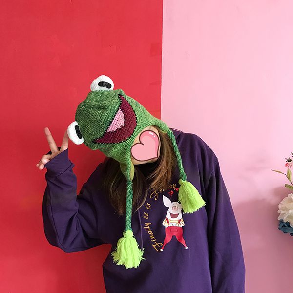 Шапка Кермит Улица Сезам (Kermit Sesame Street) изображение 3