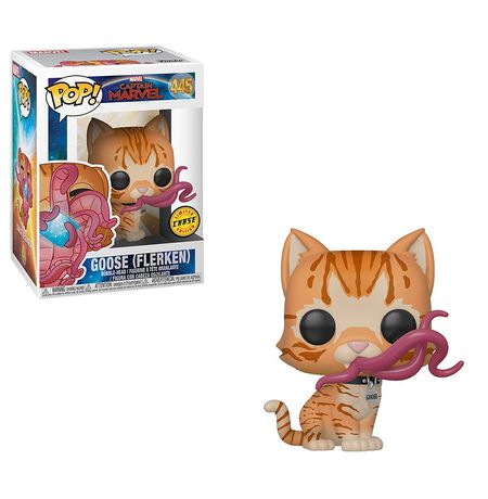 Фигурка Funko POP! Капитан Марвел - Кот Гуся (Captain Marvel - Goose Flerkin) CHASE