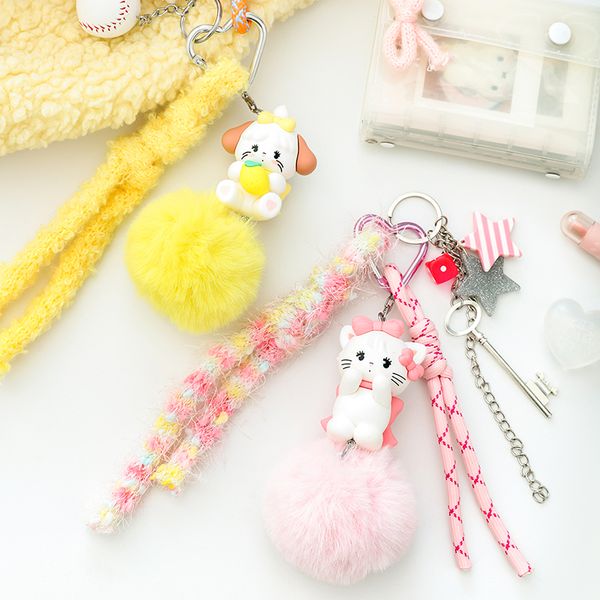Случайный брелок Mikko Pom-Pom (JOYC) Лицензия 7 см изображение 2