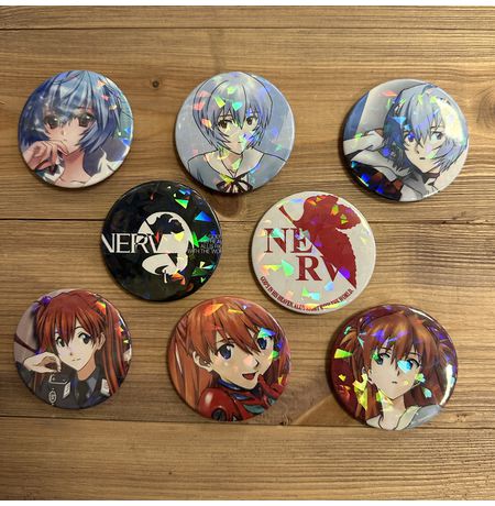 Значок Евангелион (Evangelion) #5 6 см в ассортименте