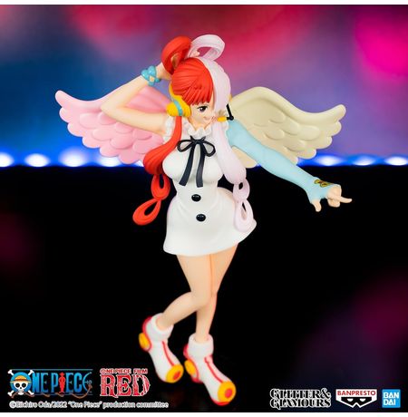 Фигурка One Piece Film: Red - Ута ( Uta GLITTER & GLAMOURS Ver.A) 22 см лицензия изображение 5