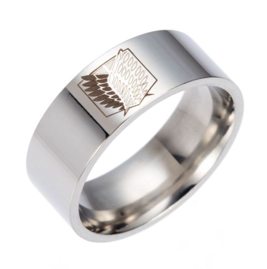 Кольцо Атака на Титанов, размер 21, (Attack on Titan)