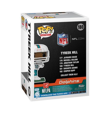 Фигурка Funko POP! NFL - Тайрик Хилл (Miami Dolphins - Tyreek Hill) изображение 3
