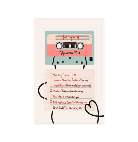 Открытка Romantic Mix