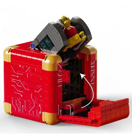 Сборный конструктор LW Building Blocks - Железный Человек (Iron Box - Iron Man) изображение 3