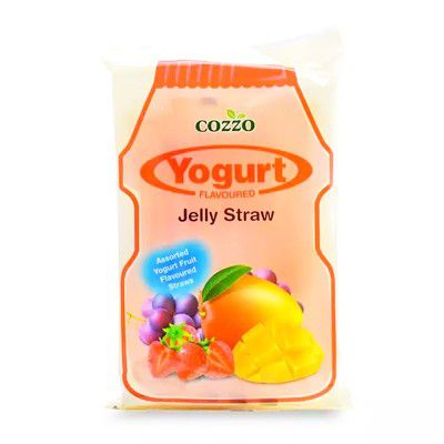 Желе в трубочках Cozzo Йогуртовое ассорти,  240 г