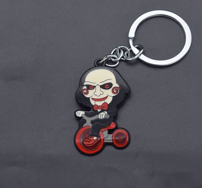 Брелок Пила - Кукла Билли (Saw - Billy the Puppet) металл