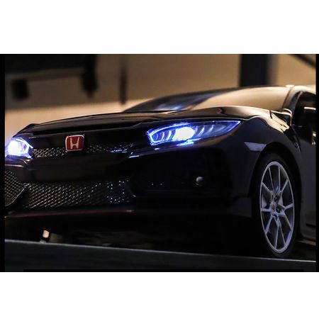 Коллекционная металлическая (Die Cast) модель Honda Civic Type-R 1:24 изображение 3