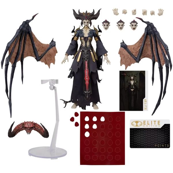 Фигурка Diablo 4 - Лилит Elite Edition McFarlane 18 см Лицензия