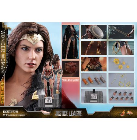 Фигурка Hot Toys - Чудо-Женщина (Justice League Wonder Woman Deluxe Set) 1/6 30 см