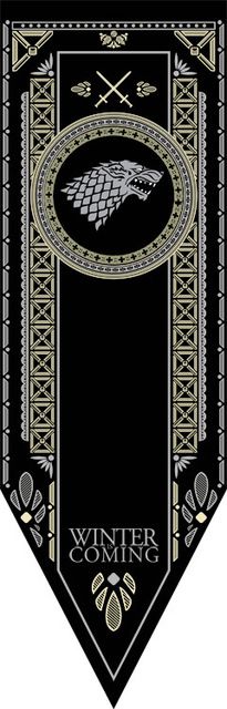 Флаг Игра Престолов: Старки (Game of Thrones: Stark)