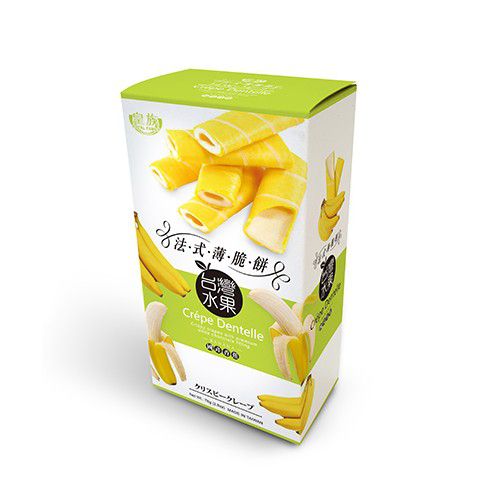 Печенье Криспи Крепы, банан