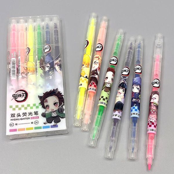 Набор маркеров Клинок, рассекающий демонов (Demon Slayer)