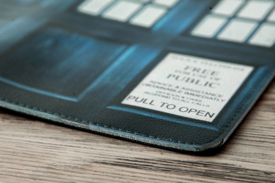 Обложка на паспорт Тардис (Доктор Кто Doctor Who) изображение 5