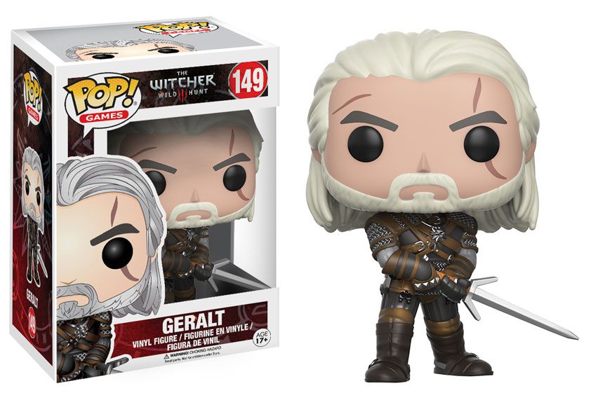 Виниловая фигурка Funko POP! Ведьмак Геральт (Witcher Geralt)