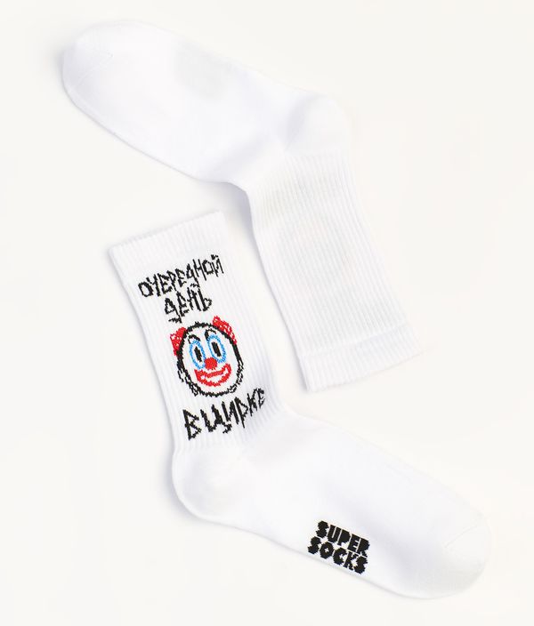 Носки SUPER SOCKS Цирк (размер 40-45)
